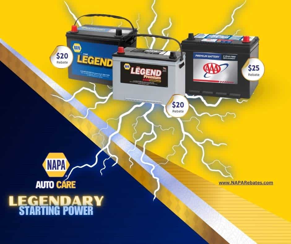 NAPA Battery - Legendary Starting Power