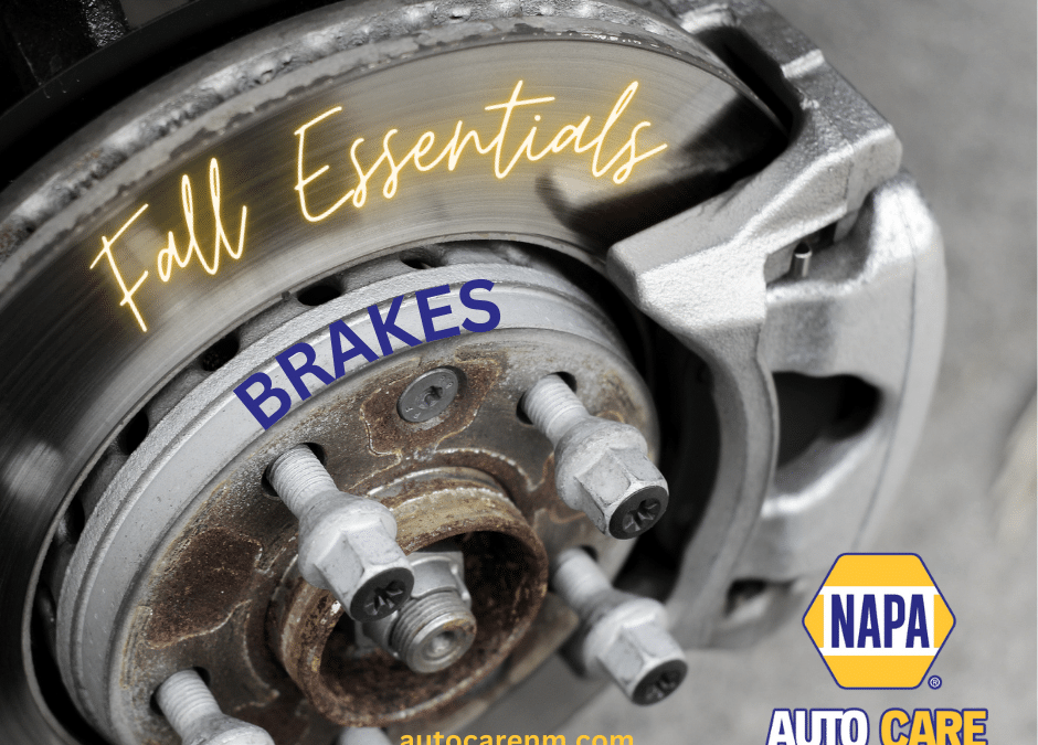 Fall Essentials NAPA Brakes