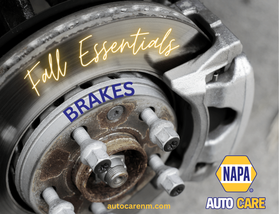 Fall Essentials NAPA Brakes