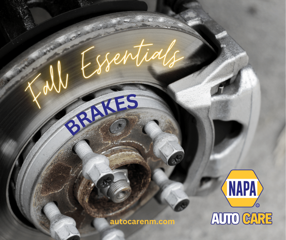 Fall Essentials NAPA Brakes