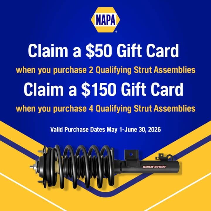 NAPA Strut Assemblies